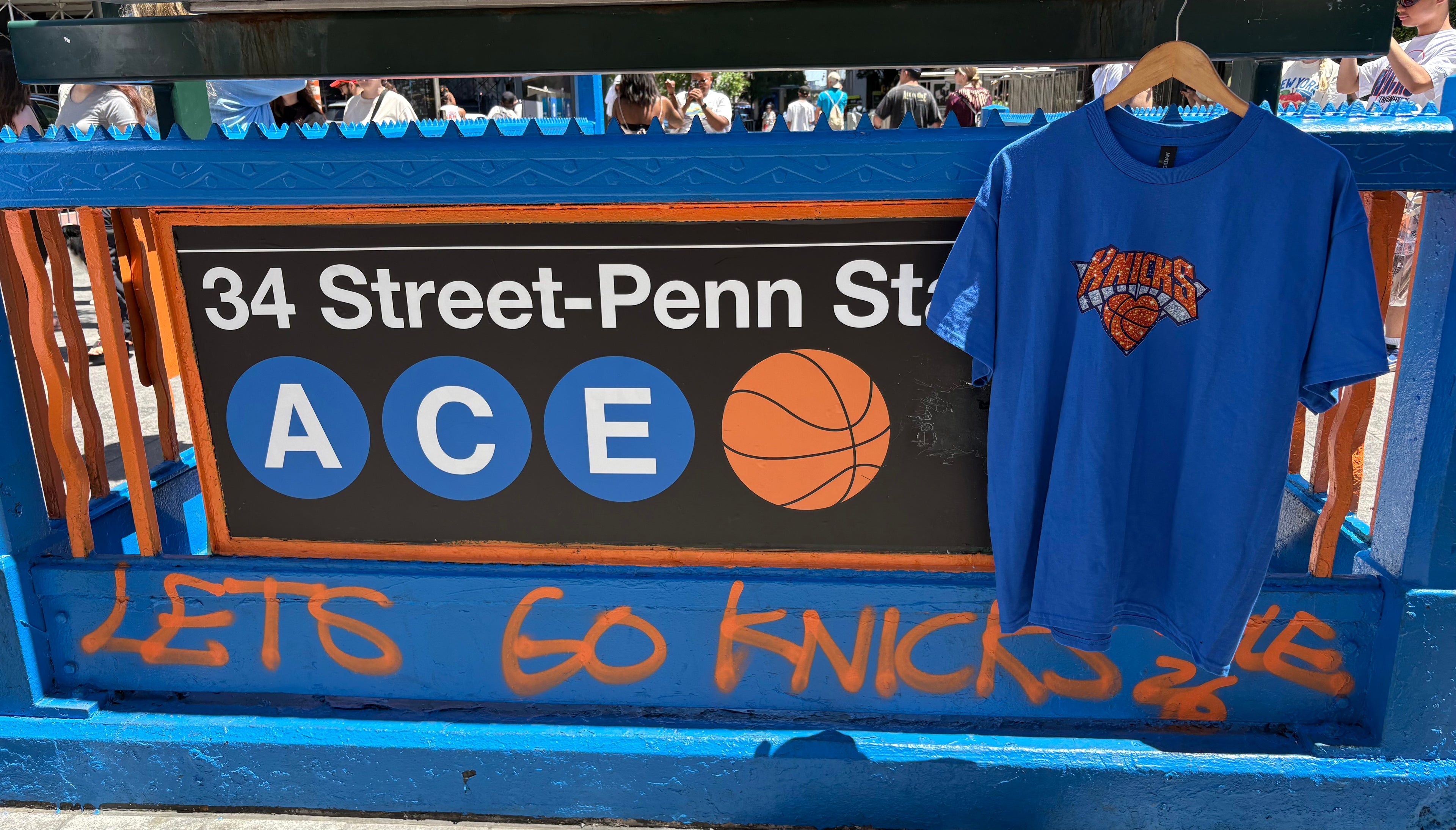 Royal Blue Crew Neck